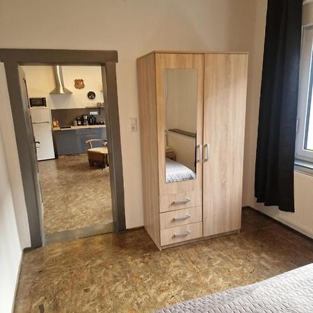 Ferienwohnung Wunderlich Gelb Münchberg Dış mekan fotoğraf