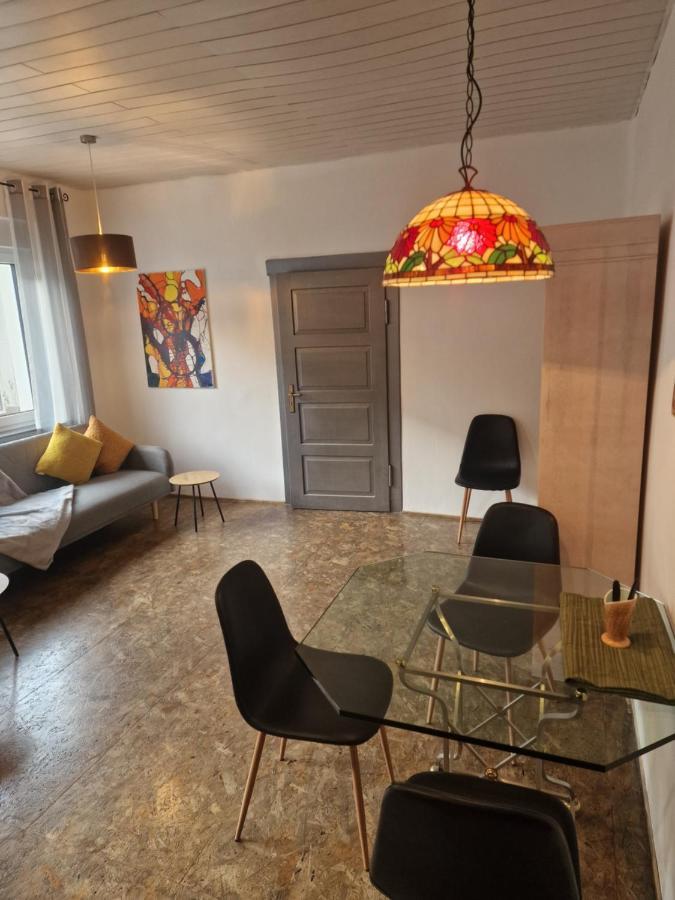 Ferienwohnung Wunderlich Gelb Münchberg Dış mekan fotoğraf