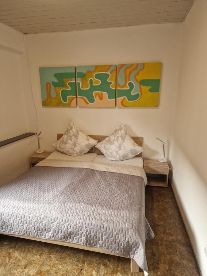 Ferienwohnung Wunderlich Gelb Münchberg Dış mekan fotoğraf