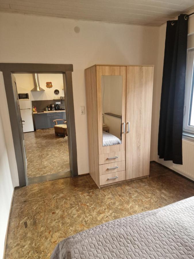 Ferienwohnung Wunderlich Gelb Münchberg Dış mekan fotoğraf