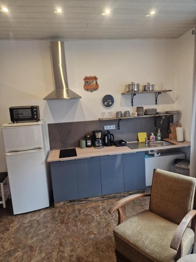 Ferienwohnung Wunderlich Gelb Münchberg Dış mekan fotoğraf